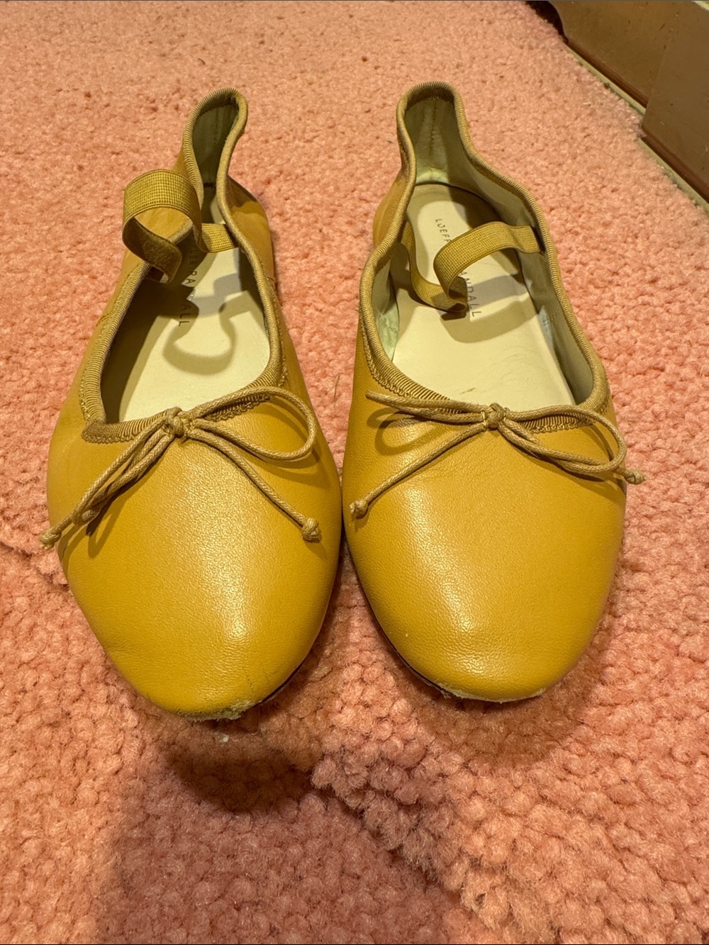 Ballet Flats with Ankle Strap